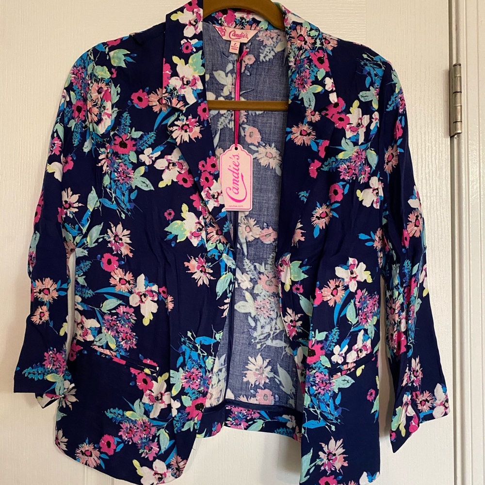 Floral Blazer
